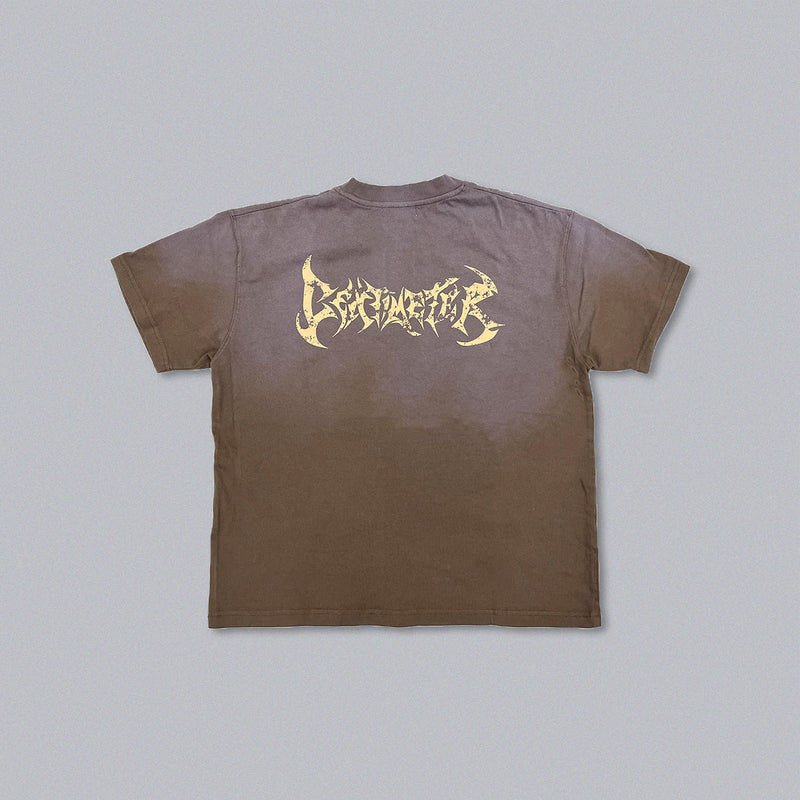 Tribal logo gradation tee