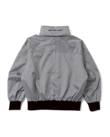 check pattern blouson