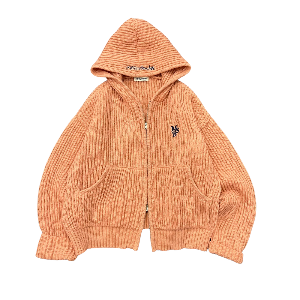 Double Zip Knit Hoodie – YZ