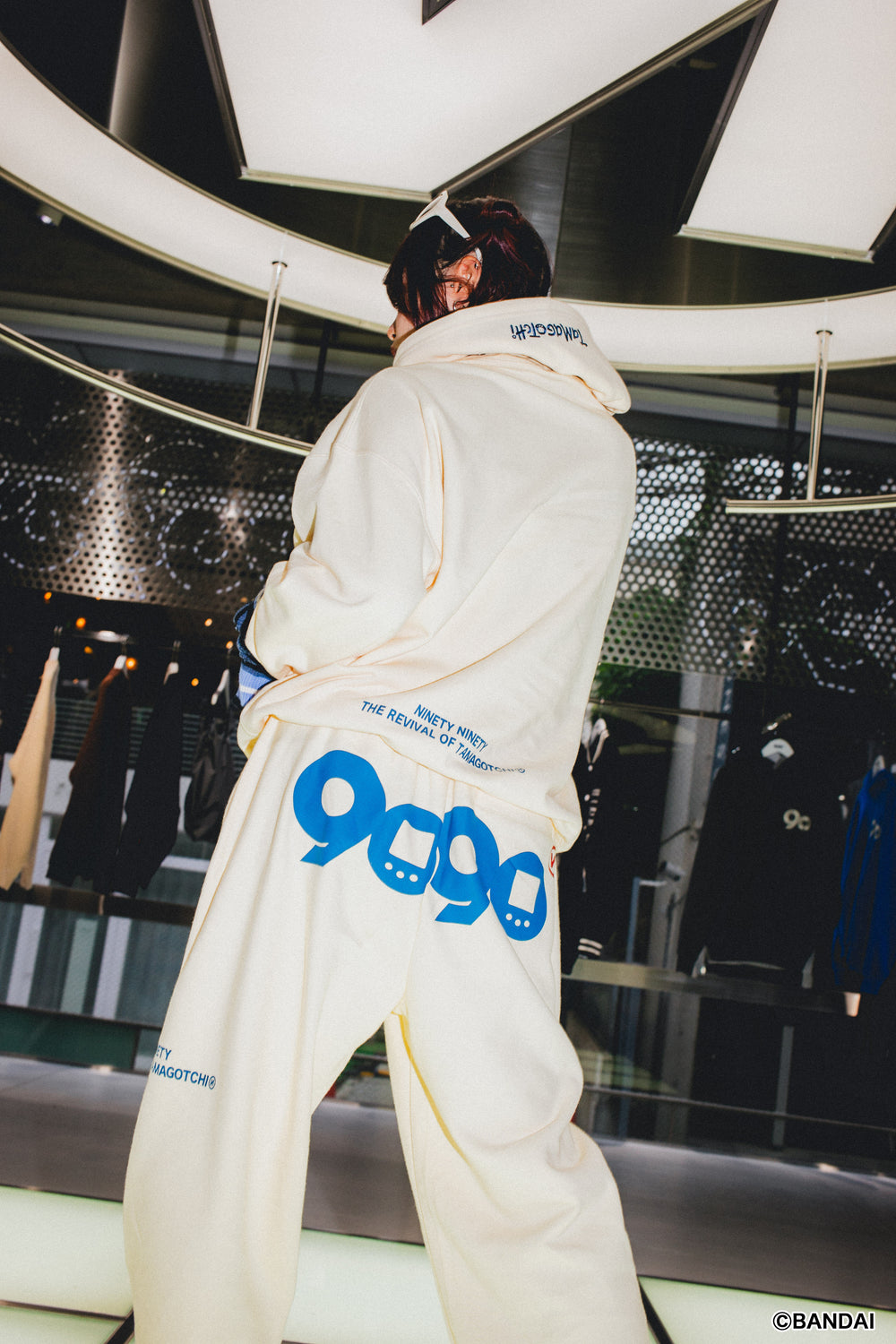9090 × Tamagotchi 9090 Logo Sweat Pants – YZ