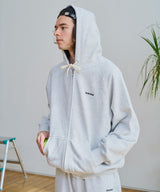 スモールロゴジップフーディセットアップ