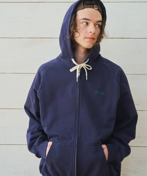 スモールロゴジップフーディセットアップ