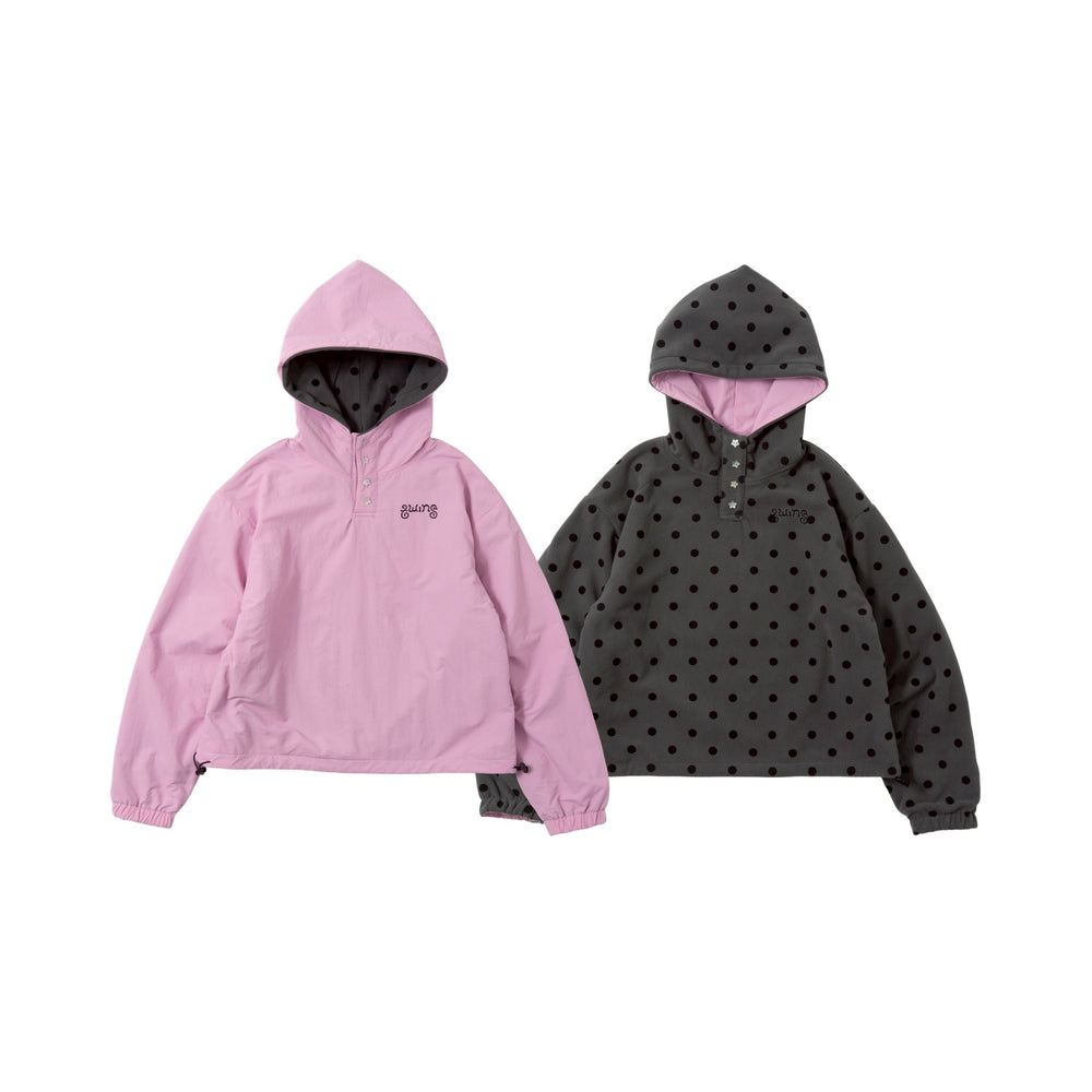 2-Way Reversible Dots Blouson – YZ