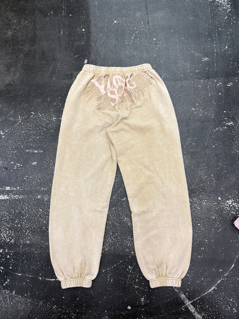 universal logo Premium crush EMB sweat pants – YZ