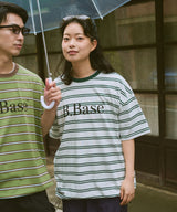B.BASE T-shirt Border Assorted