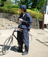 Ankle band nylon pants 