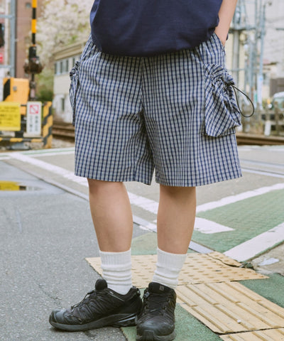 リップストップナイロンハーフパンツ