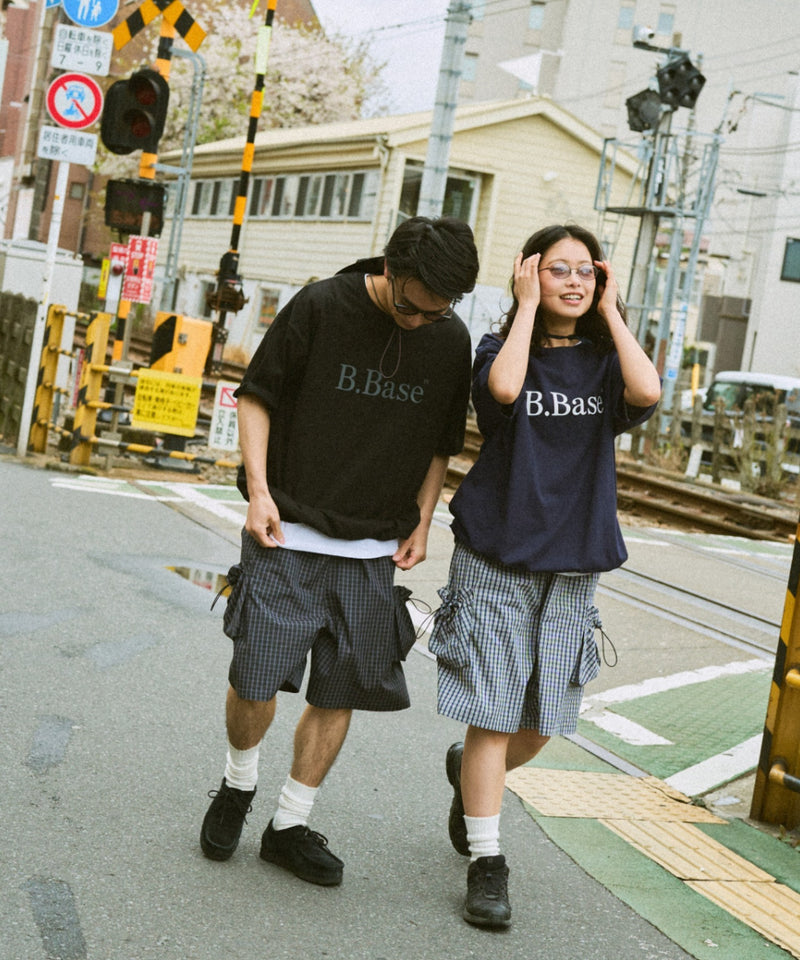 リップストップナイロンハーフパンツ