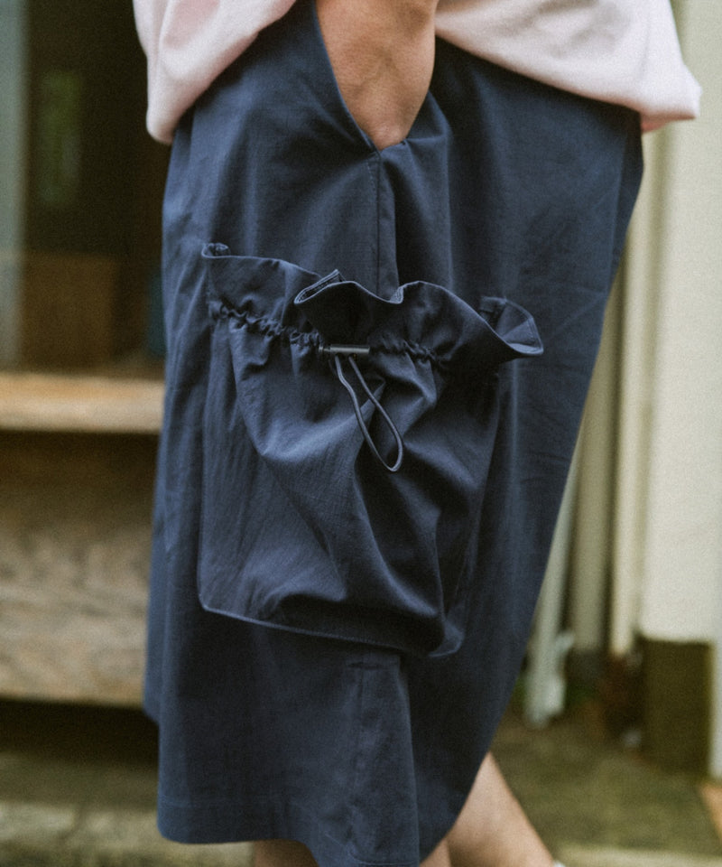 リップストップナイロンハーフパンツ