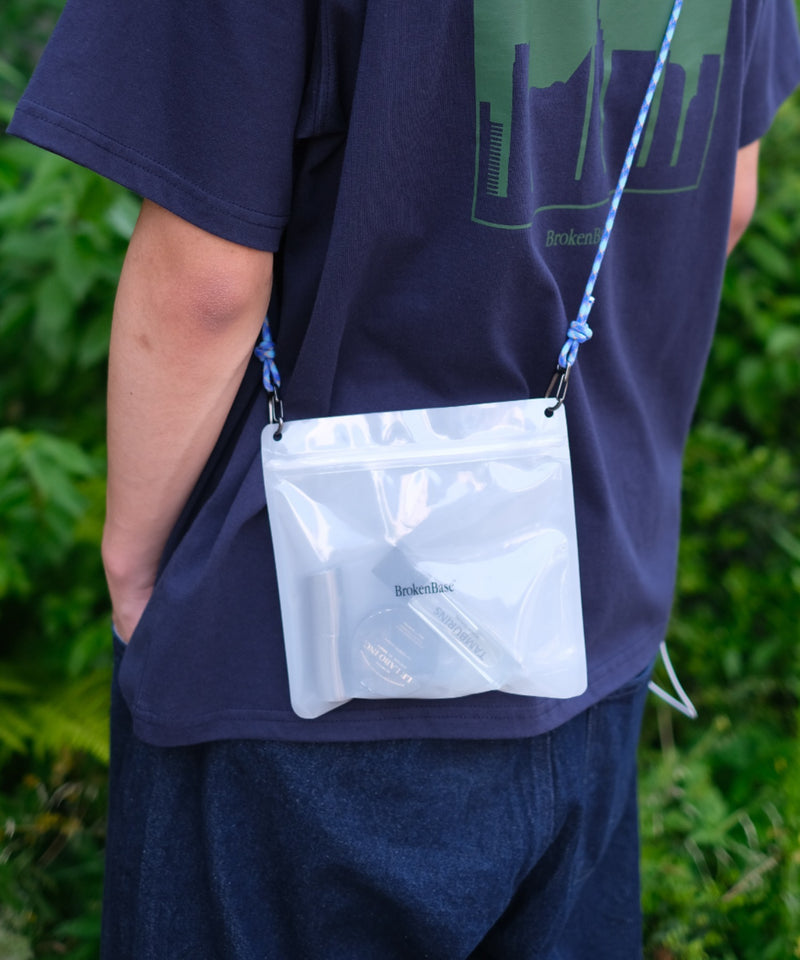 Broken Base×Pake®︎ ZIPPER BAG