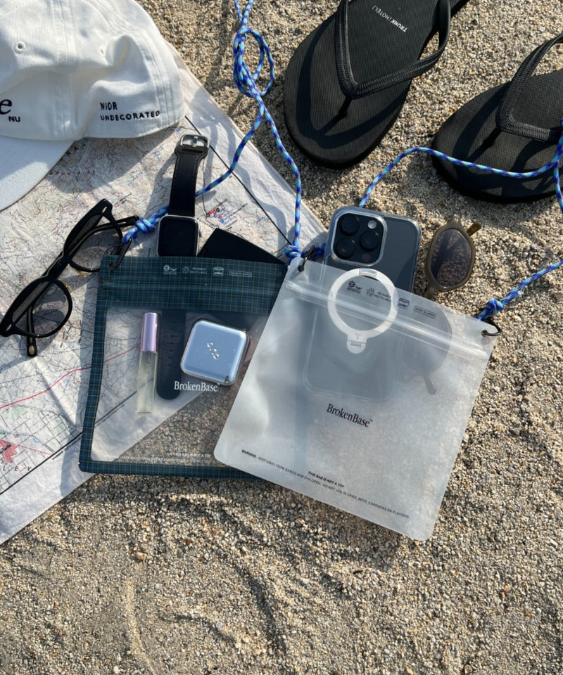 Broken Base×Pake®︎ ZIPPER BAG