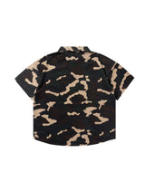 BU CAMOUFLAGE PATTERN S/S POLO SHIRT