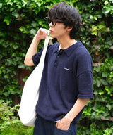 Doro Code Color Nap Knit Polo 