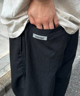 ボーダーラインチェックパンツ