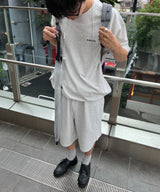 ステッチロゴスウェットshorts setup