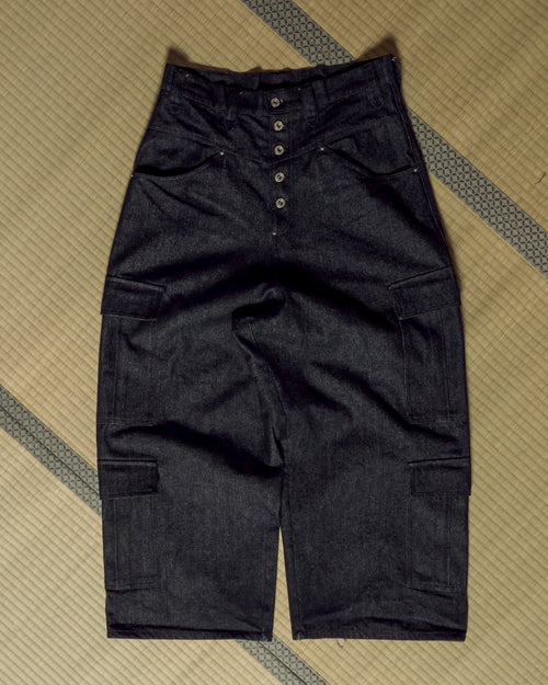 Assortment cargo denim pants