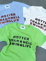 SPANGLE LOGO TEE 