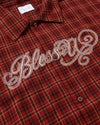 BU PLAID S/S SHIRT
