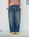 Super baggy denim pants