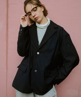 Wide Tailored Blazer