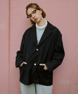 Wide Tailored Blazer