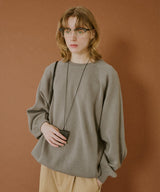 クラシックソフトラグランニット 