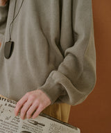 クラシックソフトラグランニット 