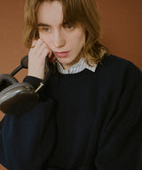 クラシックソフトラグランニット 