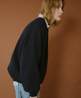 クラシックソフトラグランニット 