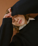 クラシックソフトラグランニット 