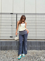 SWITCHING DOT PANTS 