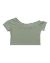EYELET OFF-SHOULDER TOPS 