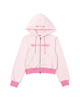 BICOLOR HEART LOGO HOODIE 