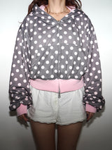 H HEART REVERSIBLE ZIP HOODIE 