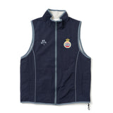 emblem logo nylon vest