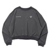 glitter crew sweat shirt
