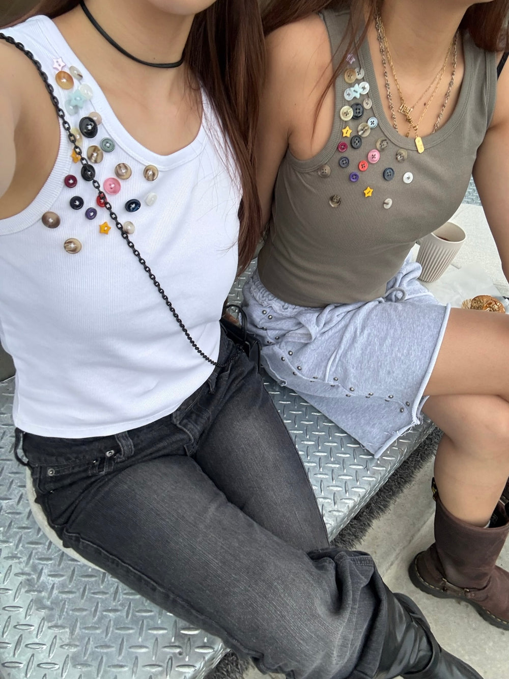 BUTTON TANK TOP – YZ