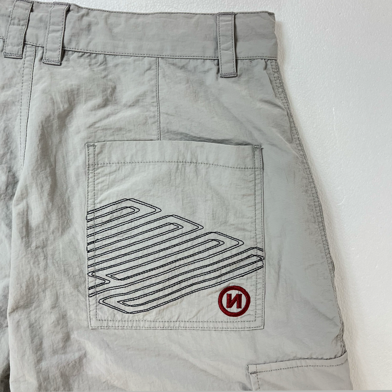 Tech Logo Nylon Cargo Pants