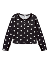 dot waffle long tee