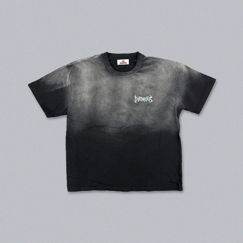 Tribal logo gradation tee