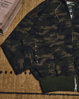 ボクシンググローブワッフルダブルジップフーディー 