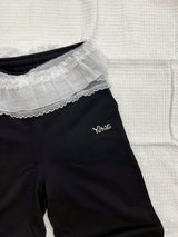 Lace sweat pants 【yung】 