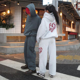 vintage like Heart Logo sweat pants