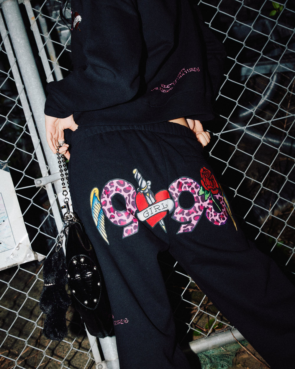 Ed Hardy 90 Logo Sweat Pants – YZ