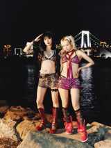 Rhinestone Animal Bikini Setup