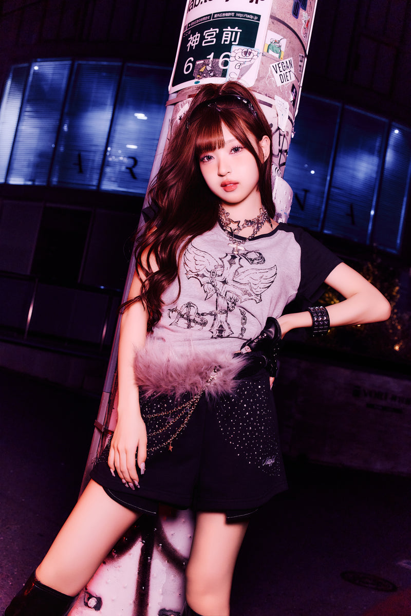 Rhinestone Micro Shorts