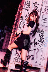 Rhinestone Micro Shorts