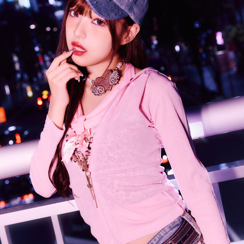 Angel Sheer Shirts Hoodie