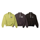 98vintage logo half zip