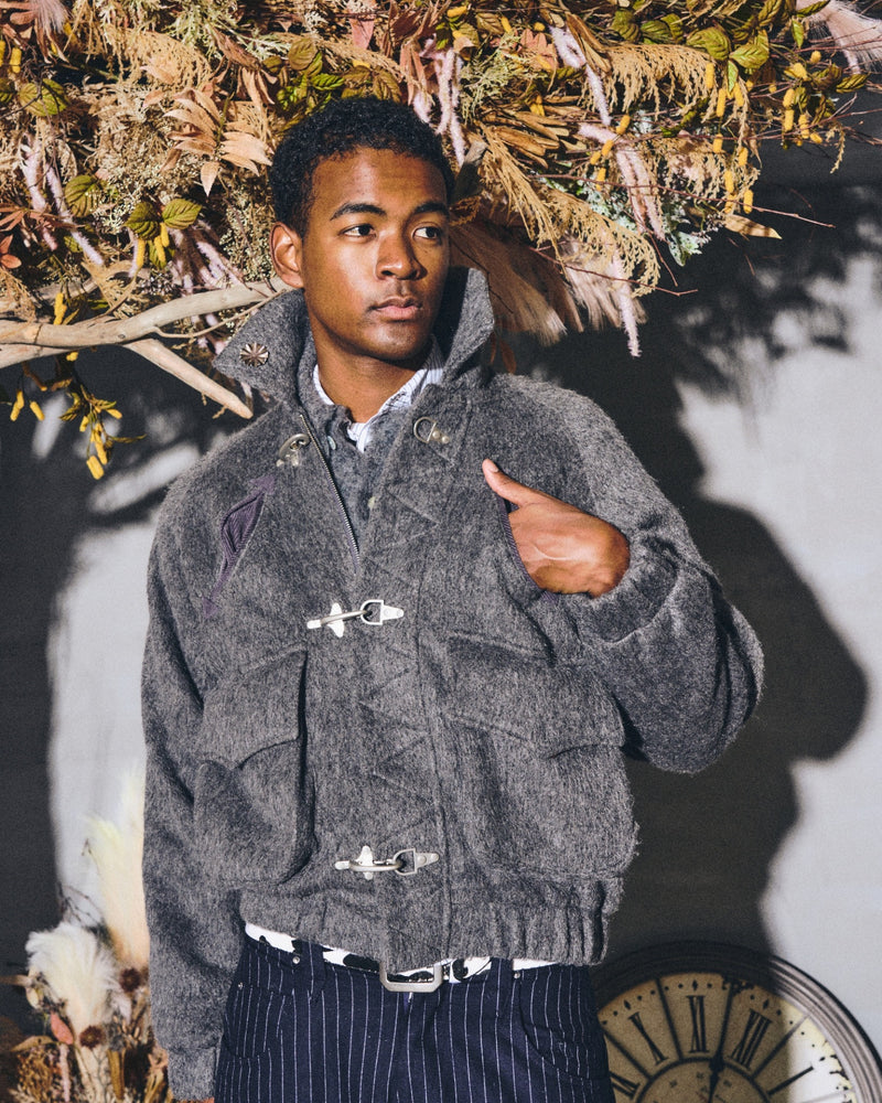 ジャケット・アウター 00s Y2K SLY N-2B fireman JKT gimmick 00s gimmick fur fireman jacket Y2K お兄系 - メルカリ